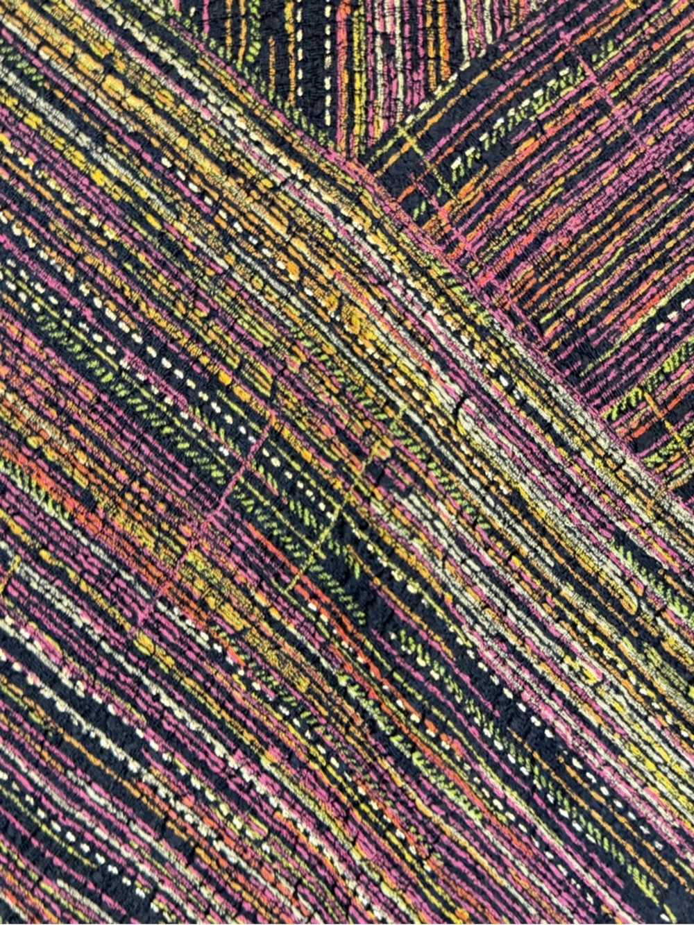 Joseph Ribkoff Multi Color Cross-Front Mini Dress - Picture 2 of 4